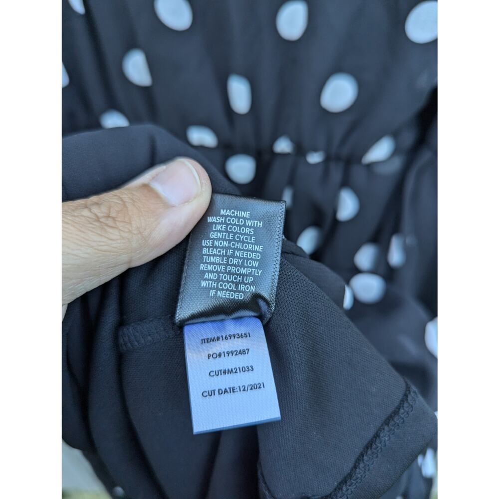 Rockabilly Preppy Alternative Pin Up NWT Torrid Summer Dress Black White 2X - Picture 7 of 7